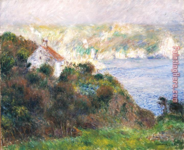 Pierre Auguste Renoir Fog on Guernsey